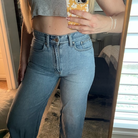 Just Black Women's Denim Wide Leg Jeans - Picture 2 of 15